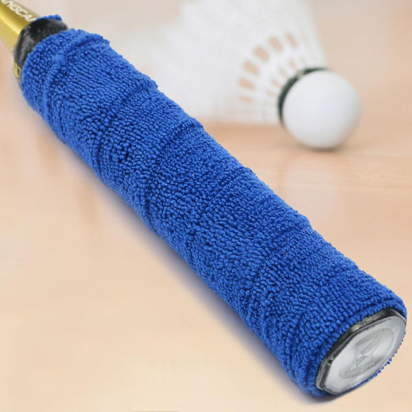 Superabsorberende Bomulds Tennisracketgreb Anti-Slip Svedt Greb Tape til Tennis og Badminton Racket