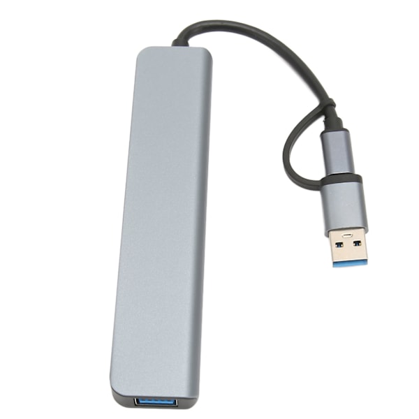 USB 3.0 USB C -keskitin 7-in-1 USB C -keskitin 5 USB 3.0 2 USB C -portti 7-in-1 moniporttisovitin Windows OS X:lle