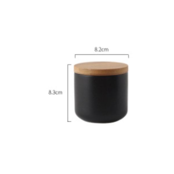 Keramisk matlagringskrukke Beholder Moderne design Matbeholdere w
