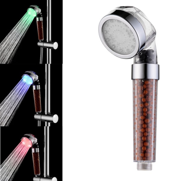 Led Duschkopf, Led Duschkopf med Färgväxling, Ingen