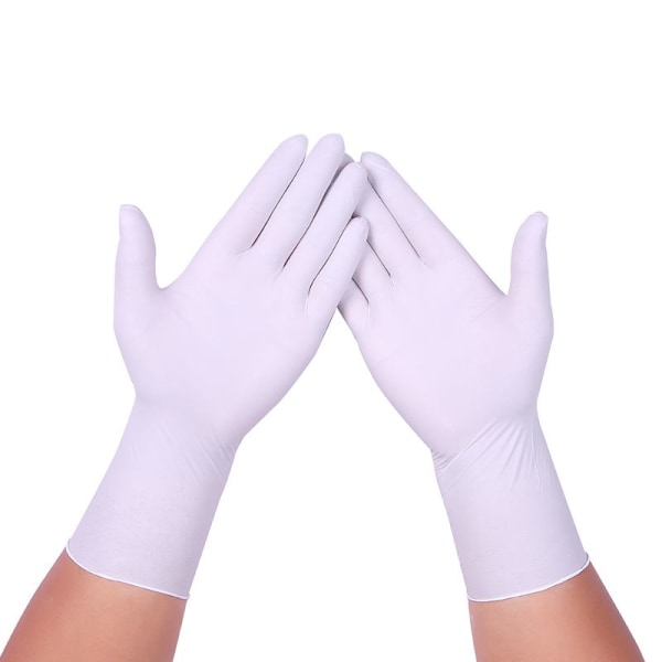 100st engångshandskar, puderfria, latexfria, säkra handskar