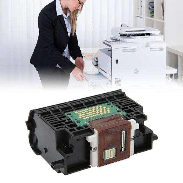 Farveprinterhoved Stabil Output Printer Printhead Udskiftningsdele med beskyttelsesdæksel til IP4200 MP530 MP500
