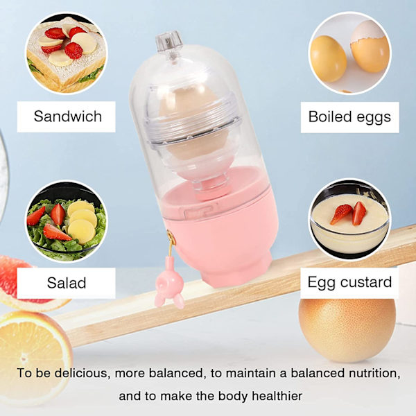 Bärbar äggblandare, MixPowered Golden Egg Maker
