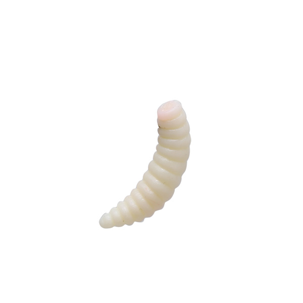 1 Pakke 100 stk Livaktige Kunstige Meitemark Agner Maggot Agner Myke Brødmeitemark Fiske Agner
