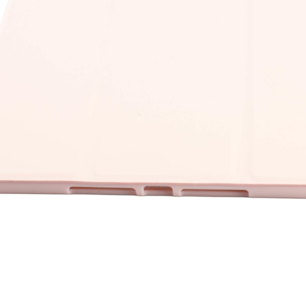 Surfplattefodral Rosa Auto Sleep Mjuk TPU Exakta Utskärningar Pennhållare Magnetiskt Fodral för IOS Surfplatta 10.2 Tum 7:e 8:e 9:e Ljusrosa