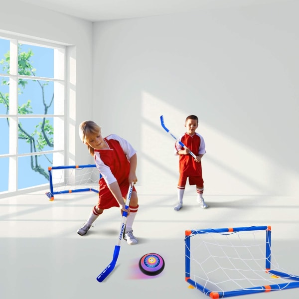 Hover Hockey Sæt til Børn Legetøj, Hover Hockey Spil