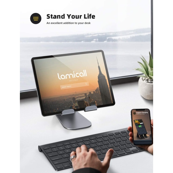 Tablettställ, Lamicall Justerbar Tabletthållare: Bordsställ