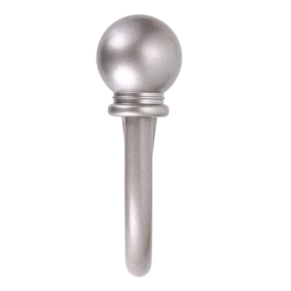 Runde finialer gardinholdere, dekorative gardinkroker
