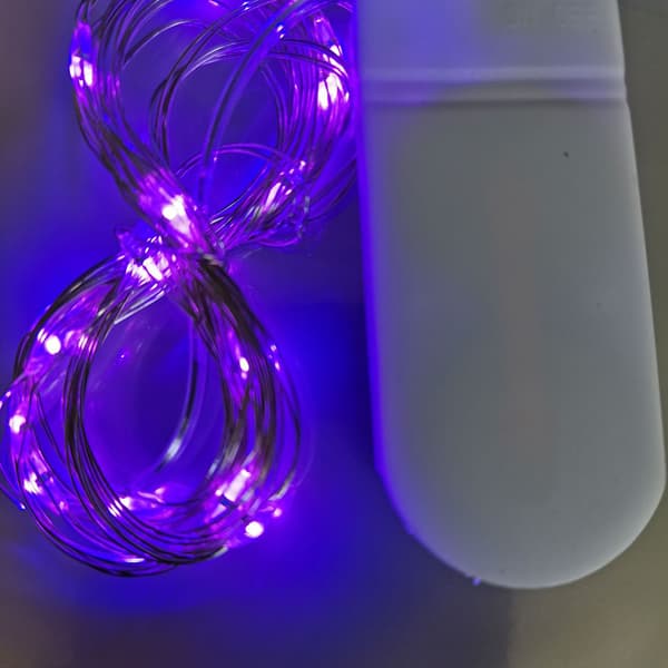 8-pack LED-slingor 2 m / 20 LED-ljusslingor batteridrivna