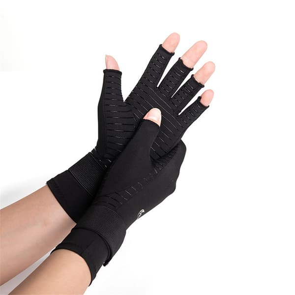 Kompressionshandsker Sort S/M Sort Black S/M