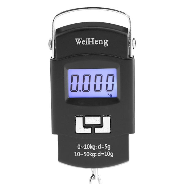 WEIHENG Digital Hanging Hook Scale LCD Electronic Pocket Luggage Weighing Balance