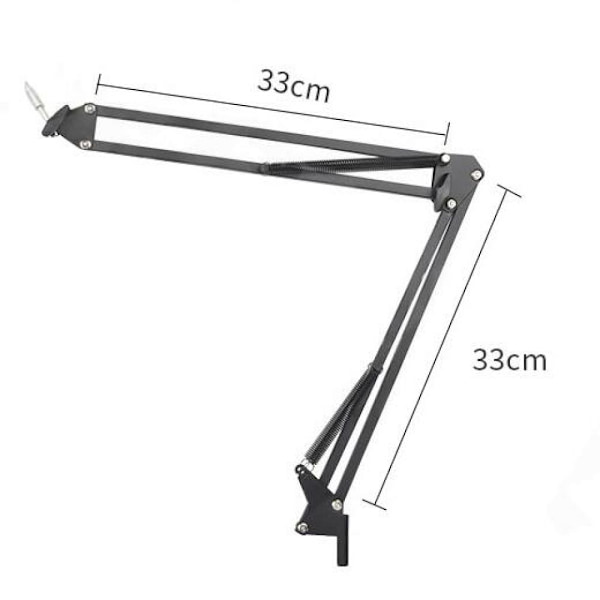 Overhead stativ, ringljus, overhead arm, bordsstativ tillbehör