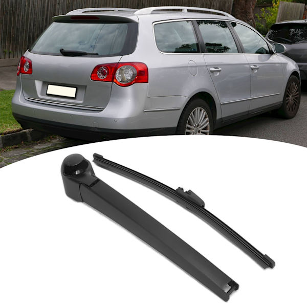 Bagesæt til bagrudeviskerarm 6Q6955707C Udskiftning til B6 B7 2007‑2017 Sort