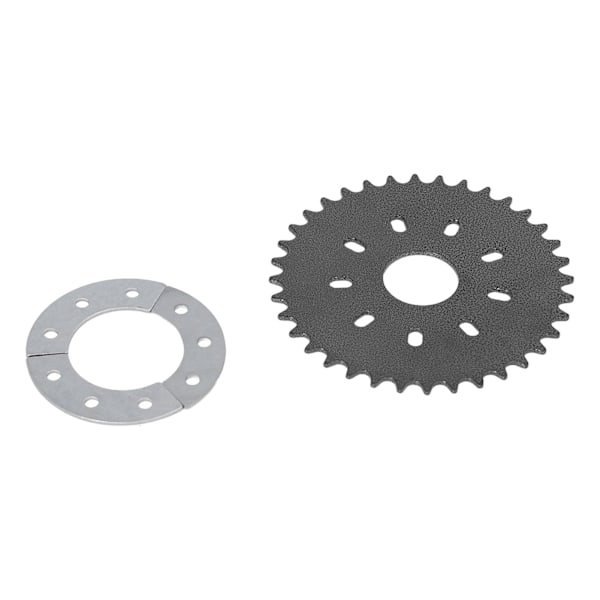 36 Tanners Flatt Tannhjul med 9 Hull Adapterfeste Bakkjede Tannhjul for 49cc 66cc 80cc 2-takts Motorisert Sykkel