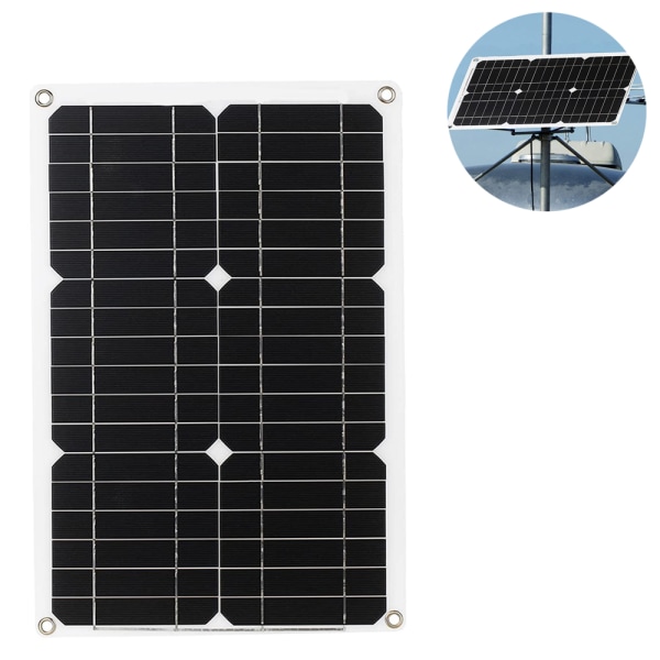 Bärbar Solar Batteriladdare & Underhållare - Solpanel