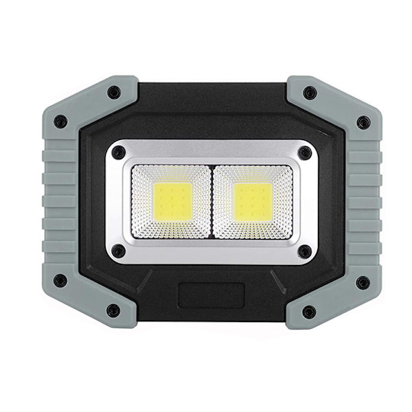 LED arbejdslys, 30W genopladelig arbejdslys, LED bærbar vandtæt