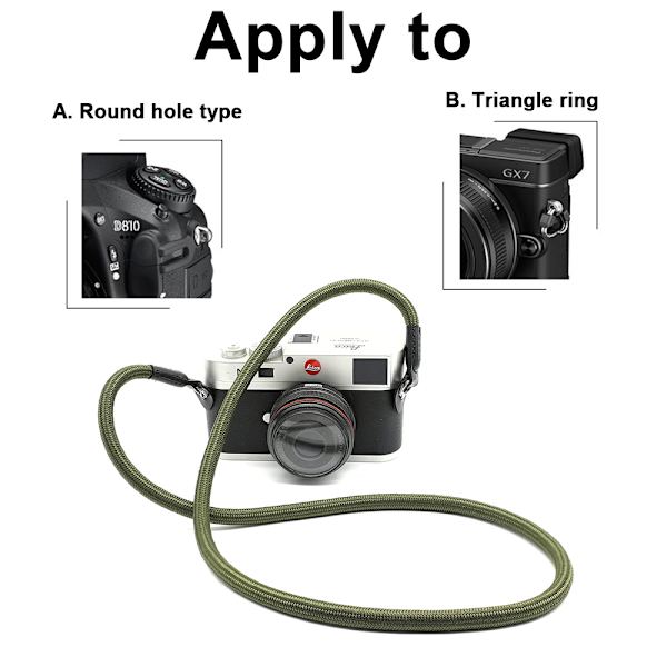105 cm kamerarem - klätterrep i nylon för DSLR/mikroskop