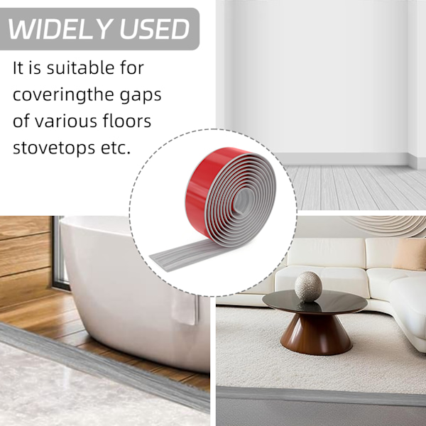 2M gulv overgangsliste PVC laminat overgangsliste dør liste tærskel gulv tæppe kant trim dør bar tærskel gulv kant liste til