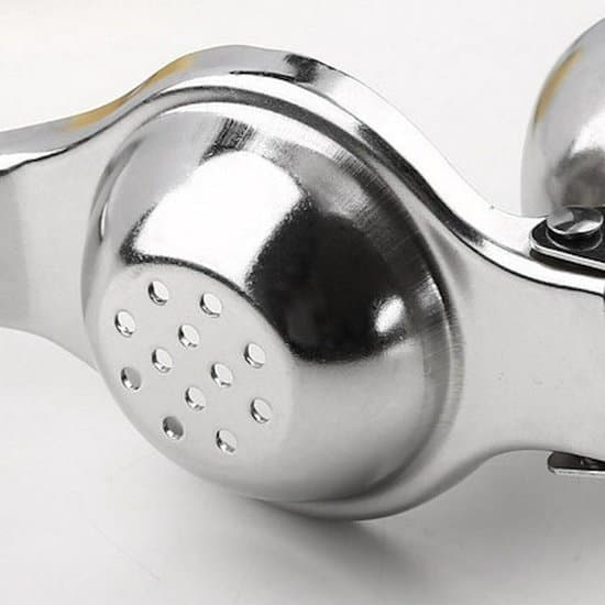 Limepress - Handhållen citruspress - 304 rostfritt stål - Silver