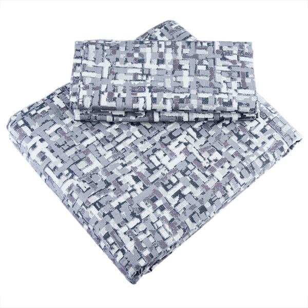 100% Luonnollinen Puuvilla Printti 3 Osainen Peittoliinasetti Vetoketjulla 13070# Maji US-Queen