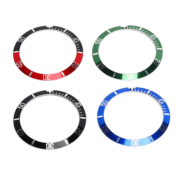 4 st aluminium klockring ersättning armband klocka urtavla ring tillbehör