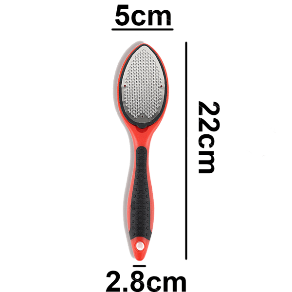 Stainless Steel Double Sided Foot Scrubber ，Dead Skin Removal