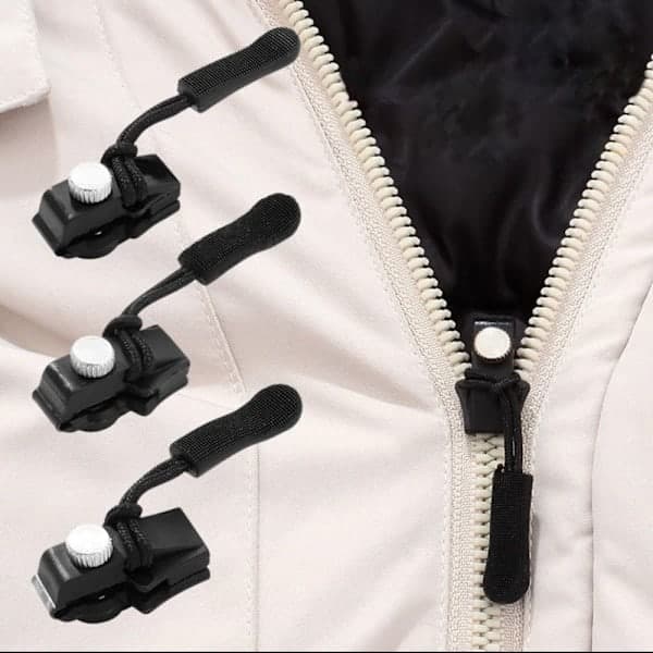 10-pack Zipper Repair Kit Universal Quick Fix Zipper Replacement Bad Buckle DIY Sewing Tool MM M