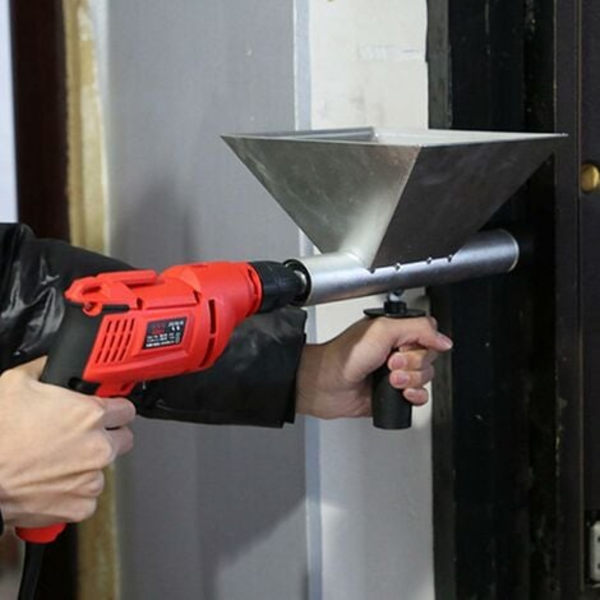 MINKUROW Cement Sprøjtemaskine, Cement Fugnings Pistoler Mørtel Sprøjtepistol Cement Fugnings Pistol til Mørtelfuge, Stenmur, Murstenmur