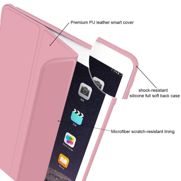 Smart case för IPad Air 2 , smart case genomskinligt