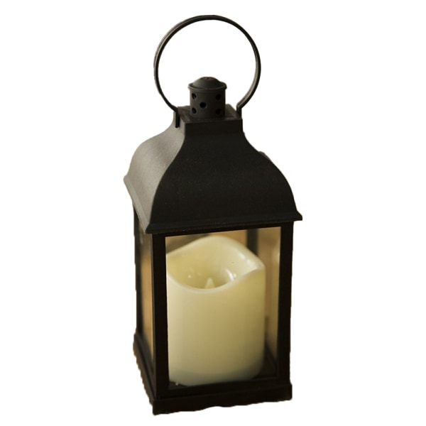1 stk. Retro Style dekorative lanterne batteri Drevet til