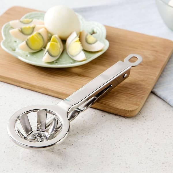 Kitchen Egg Slicer Non-slip Practical Kitchen Tool Cutting Egg Wedge Slicer For Hotel