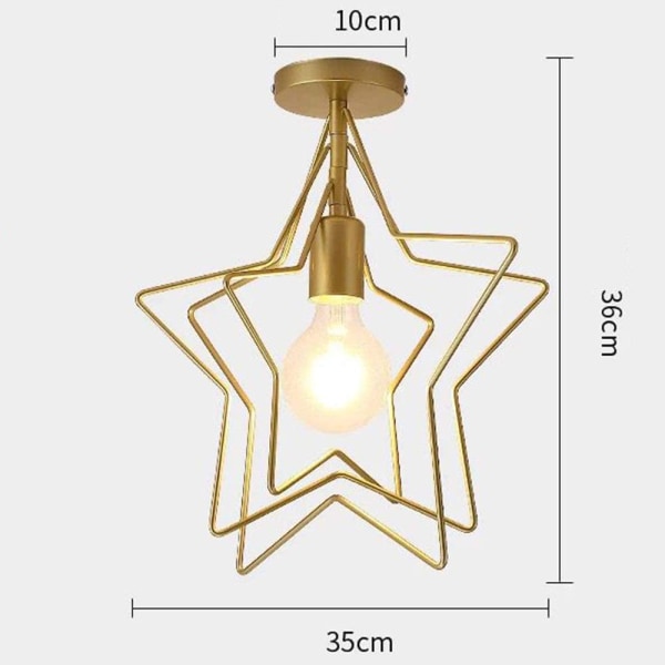 Moderne taklampe, enkel å installere stue spisestue pe