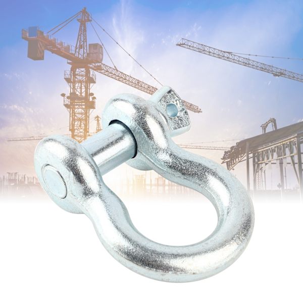 G209 Legering Stål Tungt Buespenne Marine Løfte D-Ring Spenne 4.75t 1 stk