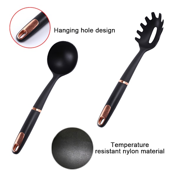 Nylon köksredskap set, 2 delar köksredskap set