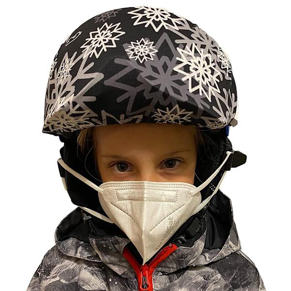 2 st Maskhållare för Hjälmar Maskklämma för eller Munskyddshållare som Klämma för Hjälm eller Haka för att Fästa Masker på Hjälmen