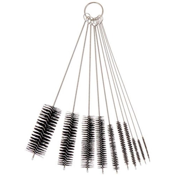 Set of 10 Pipe Cleaners Bottle Straw Cleaning Brush Set