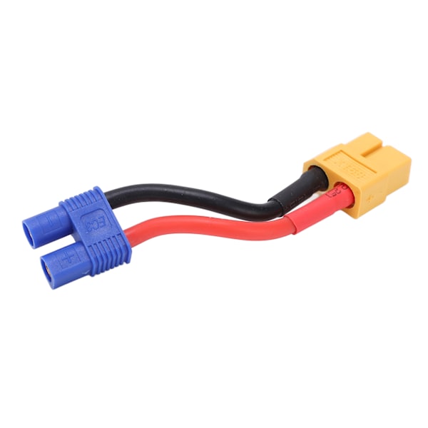 EC3 Honkontakt till XT60 Honkontakt Adapterkabel för RC Lipo Batteriladdare
