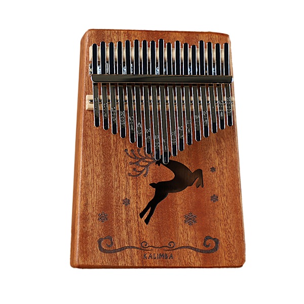 17-tangenters kalimba tommelfingerklaver; stemmehammer, fingerdæksler, tangent