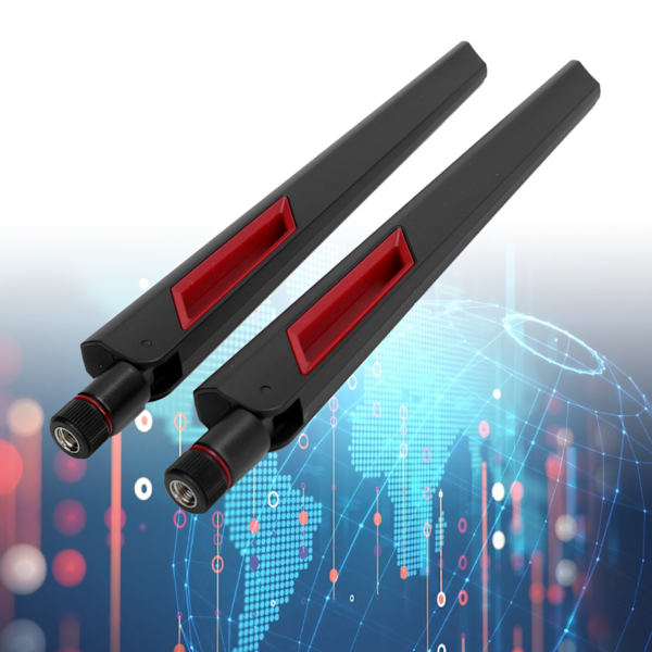 2 stk. IPEX4 til SMA-kabel for M.2 WiFi Bluetooth ekstern forlengelse 2 stk. AC88-antenne