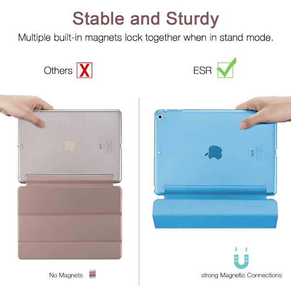 Smart case för IPad Air 2 , smart case genomskinligt