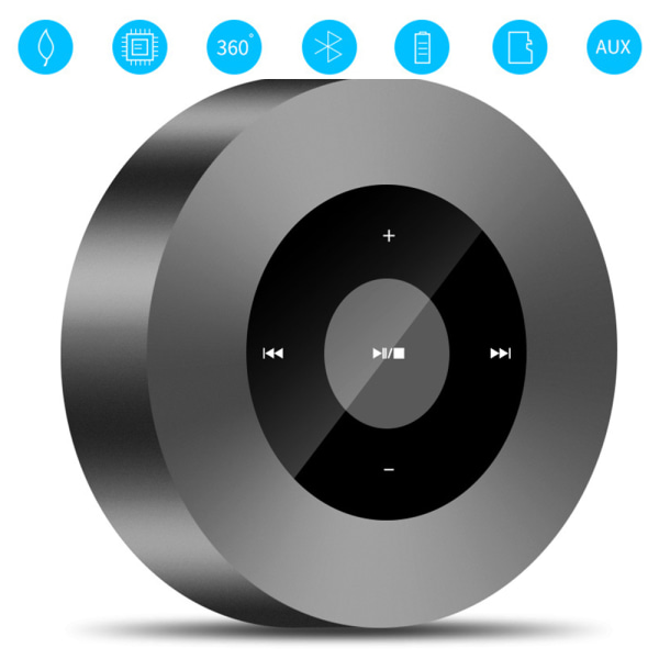 Touch Bluetooth Speaker with Waterproof Case