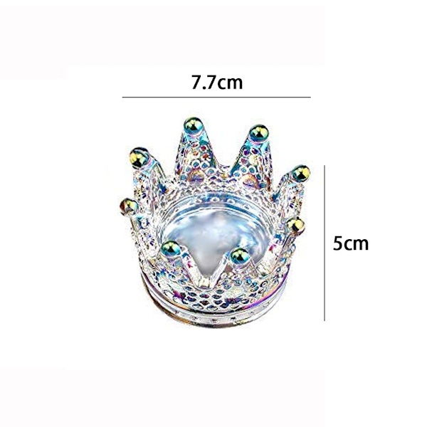 Crown Nail Art Pen Holder, 2 i 1 Nail Art Pen Holder og Mini