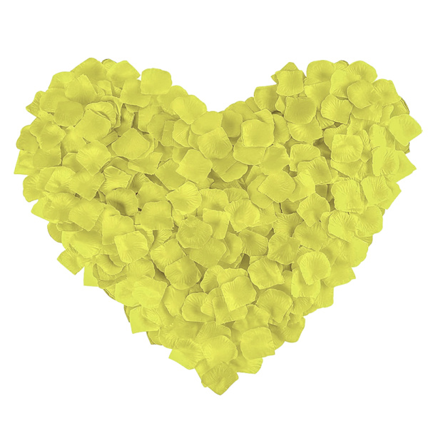 12 påsar konstgjorda rosenblad, non-woven blomblad för