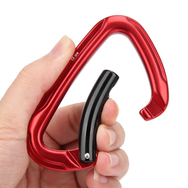 DShape Karabiner Spænde 2500kg Belastningskapacitet Udendørs Sikkerhedsudstyr til Bjergbestigning Klatring