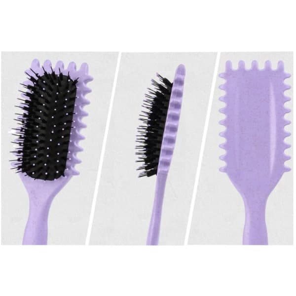 Violetti kiharrusharja - Bounce Curl Brush, Define Styling Brush