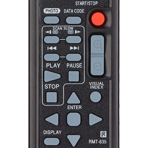 RMT835-vaihtoetäohjain, sopii malleille RMT845 HDRPJ580E PJ790E PJ820E CX900E XR350 CX370 -videokamera