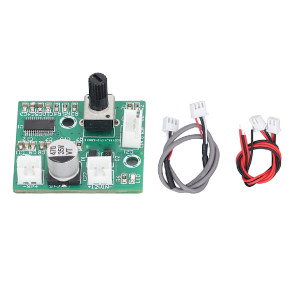 60W Mini Mono Högeffektsförstärkarmodul HIFI Digital Liten Effektförstärkarmodul DC 7.5‑24V