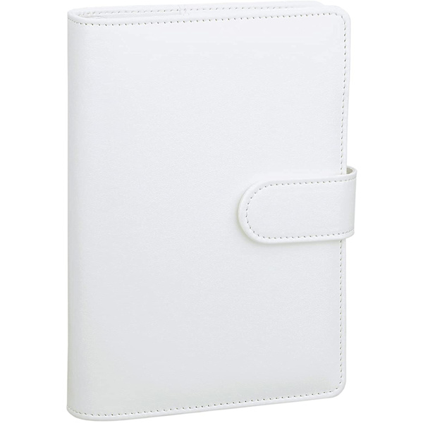 A6 PU Lær Notatbok Binder Påfyllbar 6 Ring Binder for A6