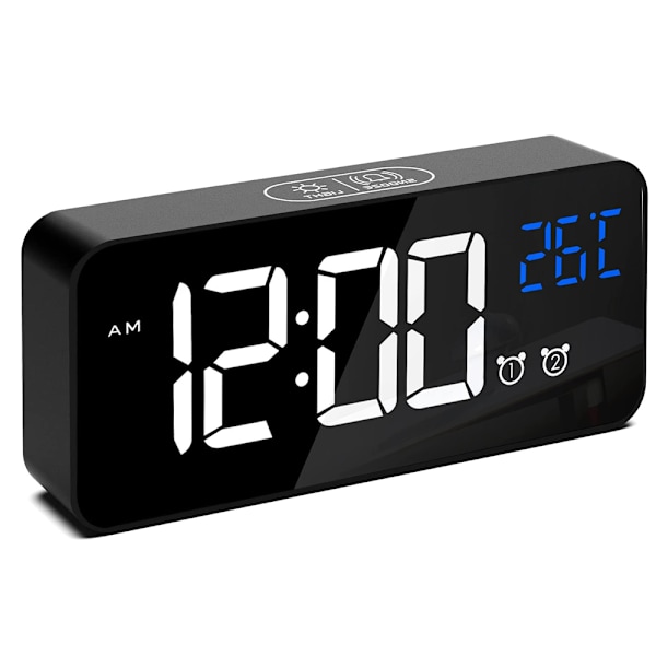 Stor digital alarmklokke for synshemmede - Stor elektrisk