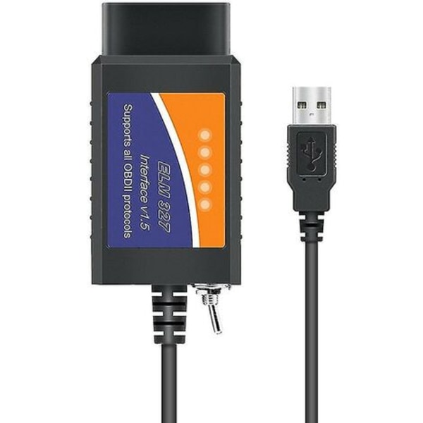 Obd2 Scanner Forscan Elm 327 Usb V1.5 Bluetooth Kodläsare